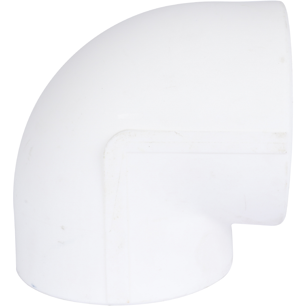 Угольник Kalde d=63 90* для полипропиленовых труб под сварку (цвет белый), R.3212-elb-630000