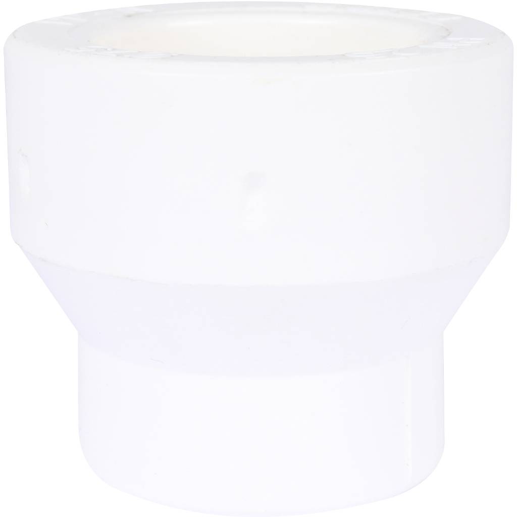 Муфта переходная Kalde 75x40 для полипропиленовых труб под сварку (цвет белый)