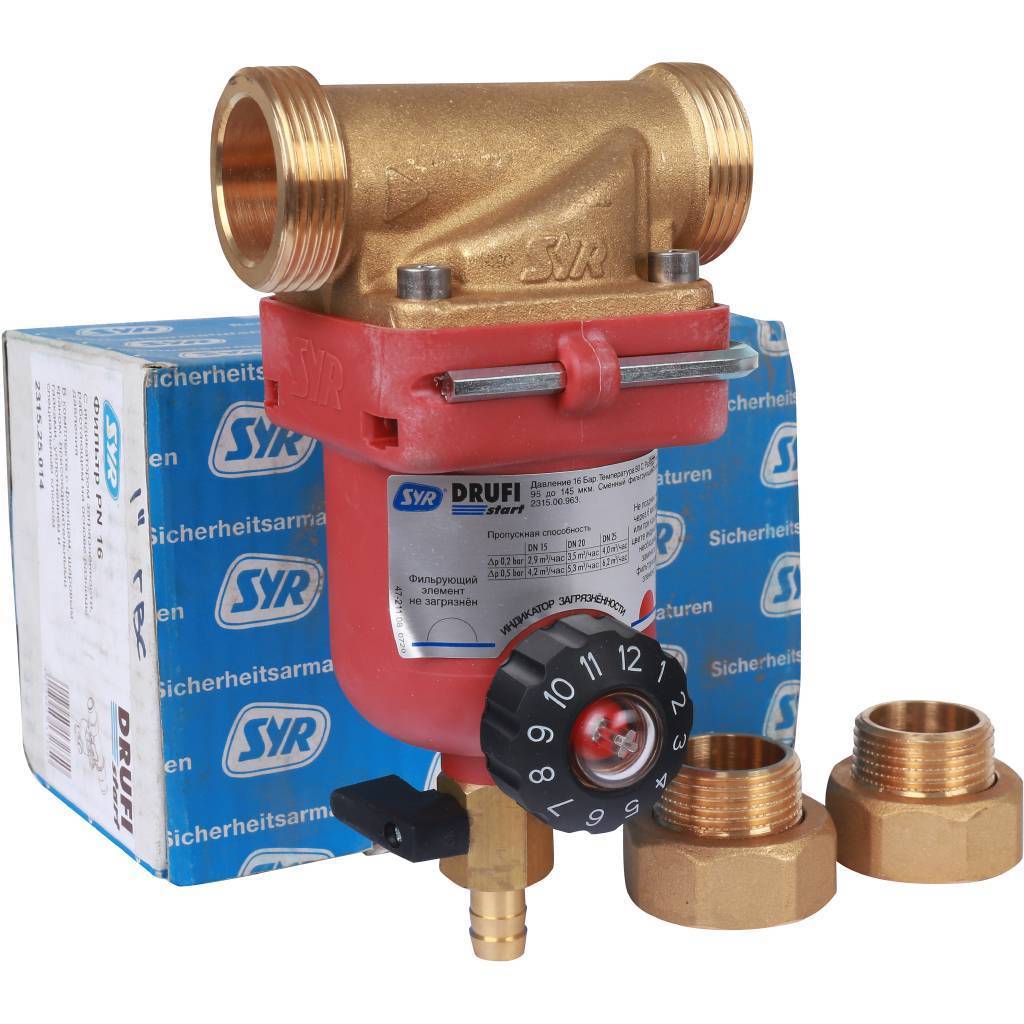 Фильтр SYR DRUFI Start Hot DN 25, 2315.25.014
