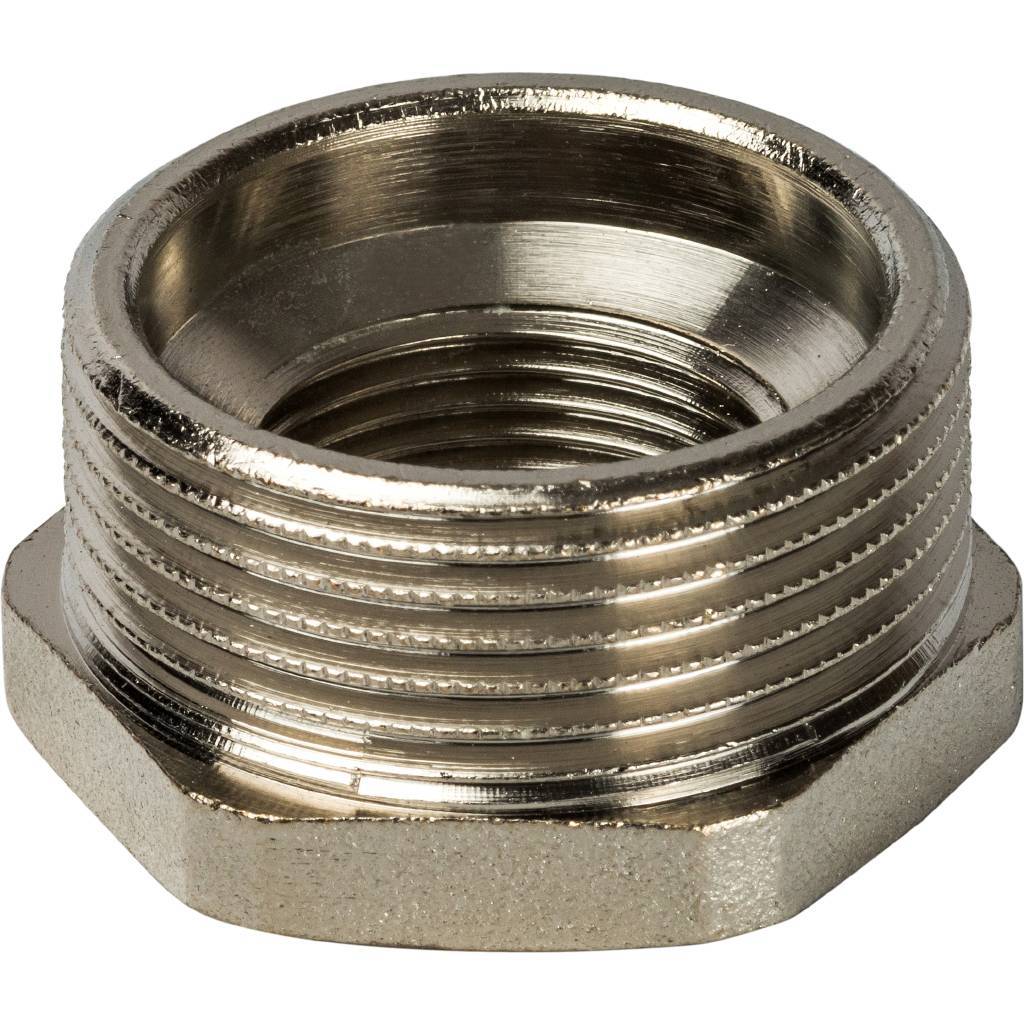 Футорка STOUT никелированная 1 1/4X3/4, SFT-0029-011434