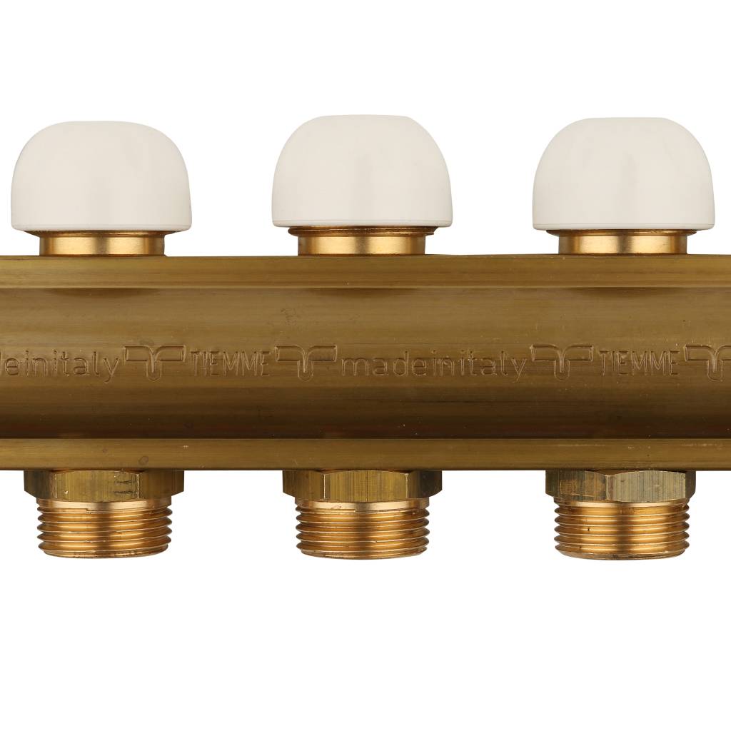 Коллектор в сборе с расходомерами на 12 выходов TIEMME 1х3/4 ЕК, 3870018(3871G060512)