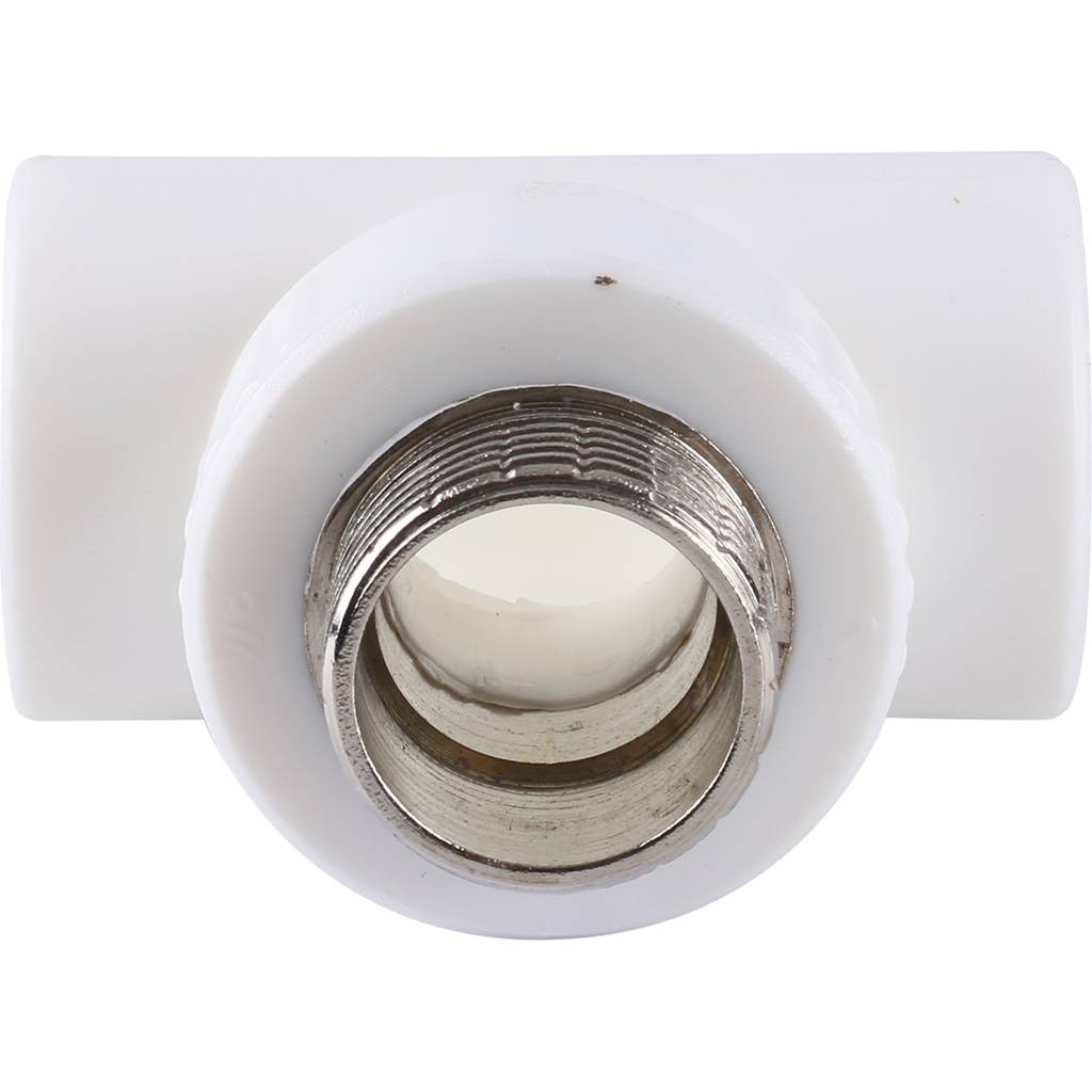 Тройник Kalde с наружной резьбой для полипропиленовых труб 25x3/4, 3222-tmo-250c25