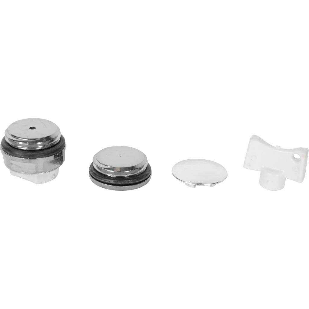 Присоединительный набор для радиатора Global 011046 07 Global KIT 1/2 (цвет cod.07 grigio scuro opaco mettalizzato (черный)), A046KIT1/207