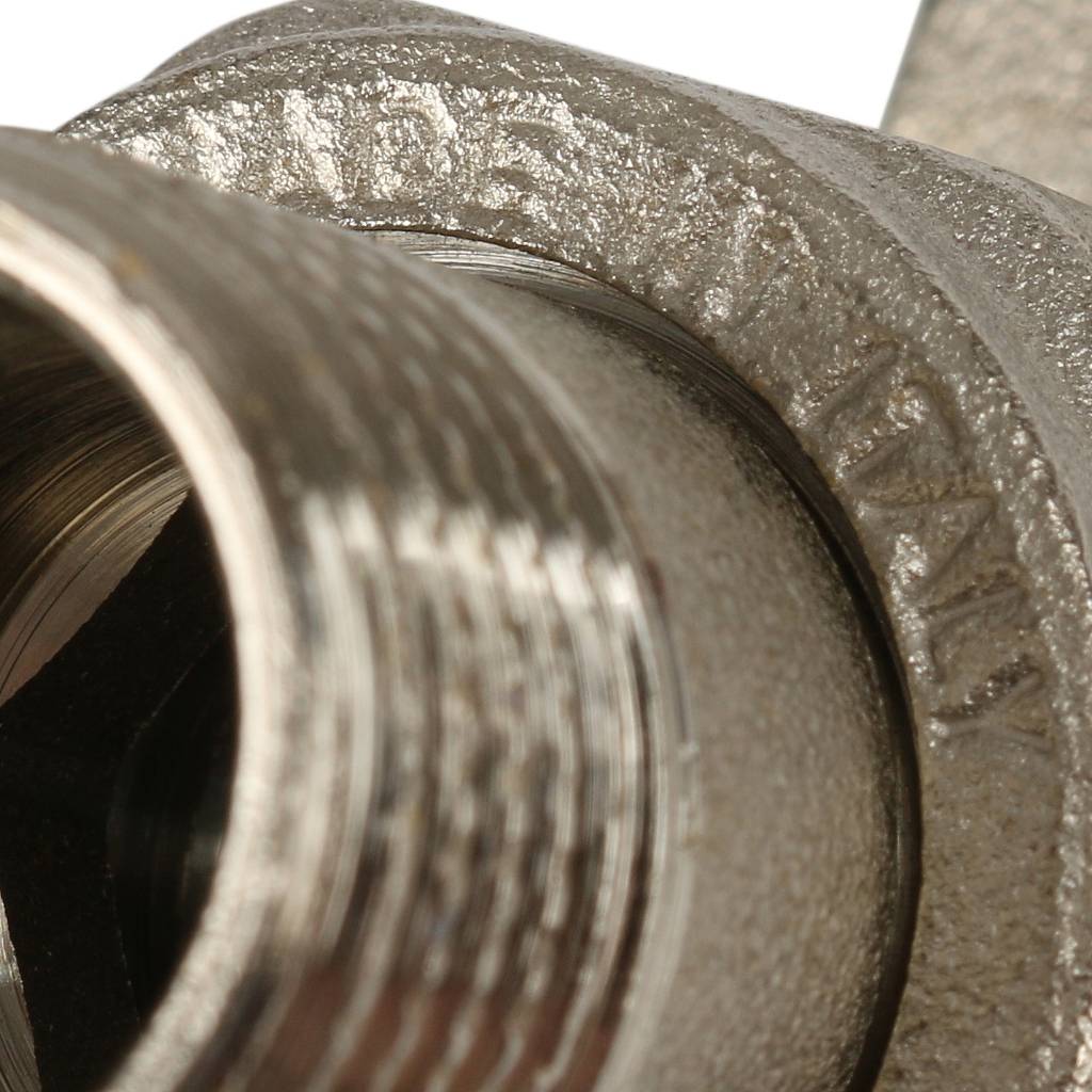 Кран шаровой Itap угловой полнопроходной IDEAL 298 1/2 (бабочка), американка, 36362