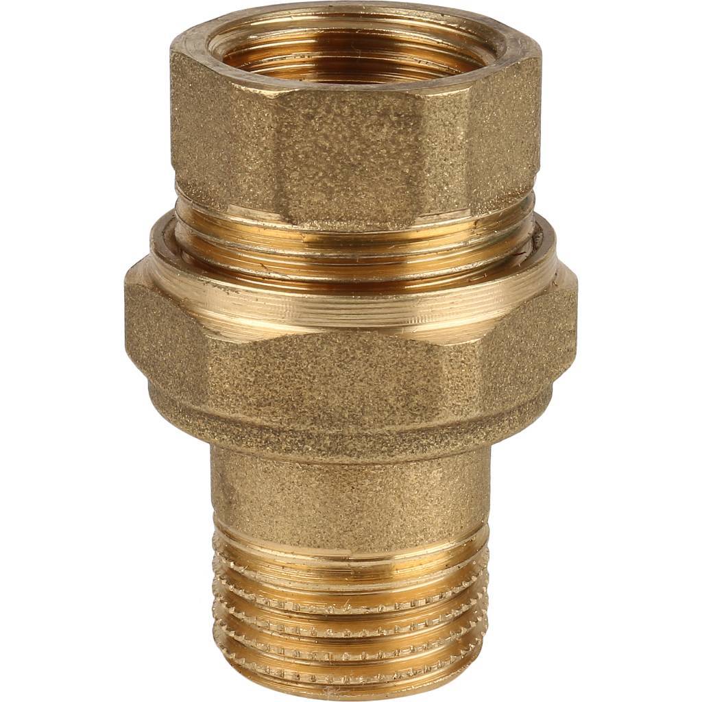 Соединитель прямой латунный Itap 151 1/2 «американка», 26108