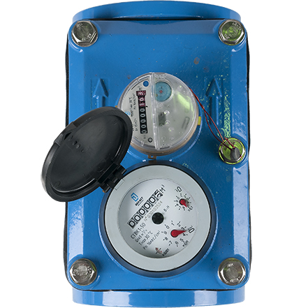 Счетчик холодной воды комбинированный Decast СТВК 1 50/15, 09-50-01