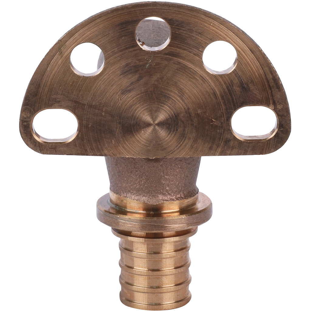 Угольник настенный РЕХАУ RAUTITAN с внутр. резьбой 20-Rp 1/2 длинный, 59 мм RX+ для труб из сшитого полиэтилена аксиальный, 14563721001