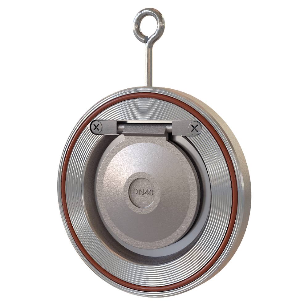 Клапан обратный одностворчатый РАШВОРК 4406 DN125 PN16, М/Ф, 4406-125-16