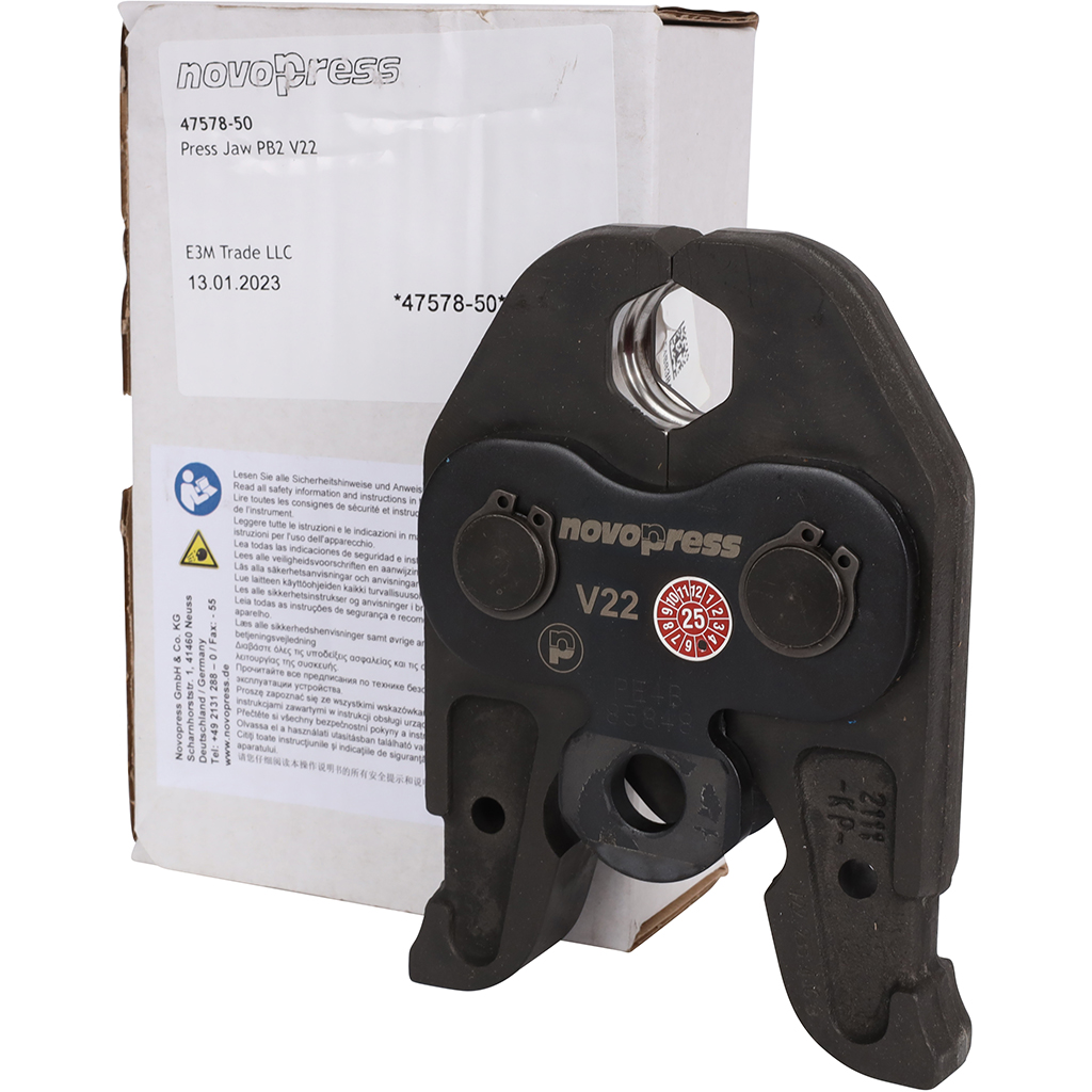 Пресс-клещи Novopress tools PB2 22 мм V-профиль