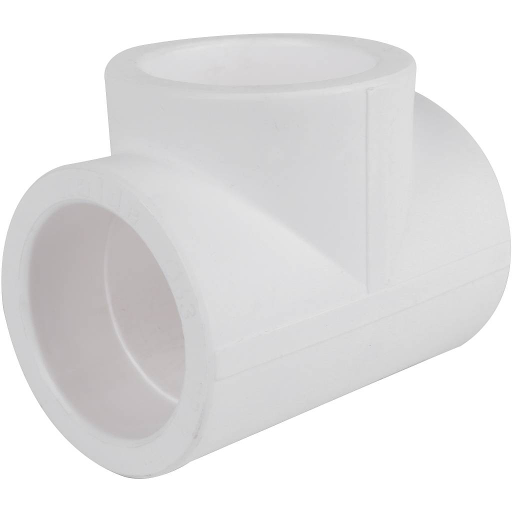 Тройник Kalde d=63 для полипропиленовых труб под сварку (цвет белый), R.3212-teo-630000