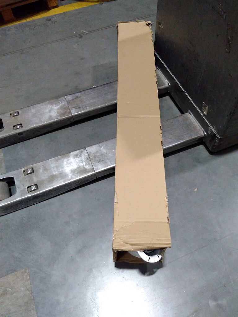 Уцененный товар (замятие): Комплект традиционного дымохода ROMMER АНТИЛЕД D60/100, L1220 (IMMERGAS)