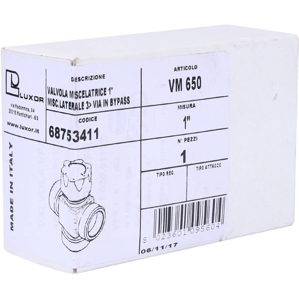 Смесительный вентиль LUXOR VM 650 с термостатической регулировкой, 68753411