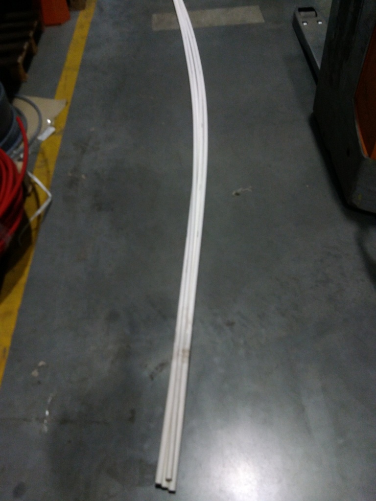 Уцененный товар (нетоварный вид): Труба Pro Aqua SDR 6 Белая 4м d= 20 PP-R, PA10008