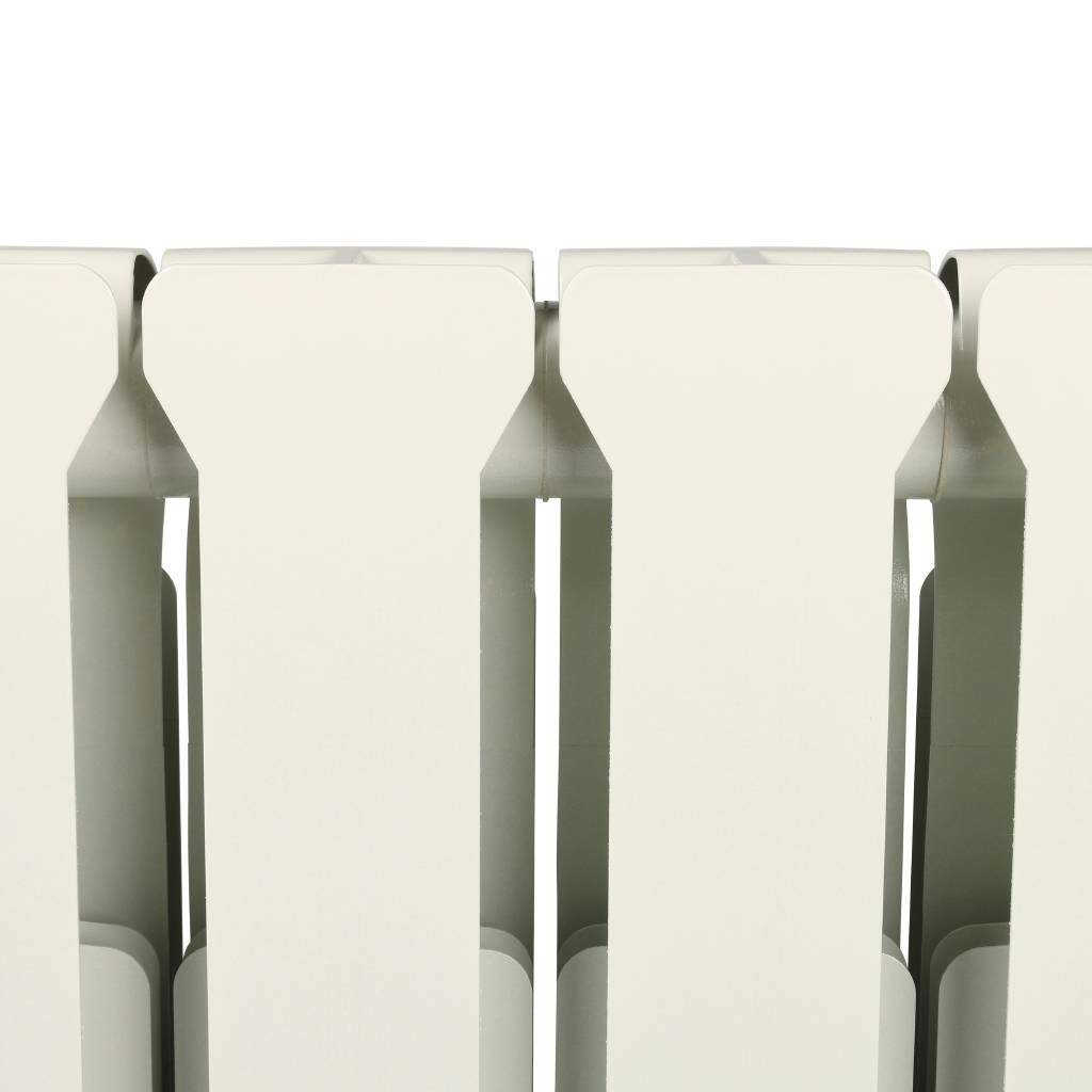 Радиатор алюминиевый STOUT Bravo 500 10 секций боковое подключение RAL9010, SRA-0110-050010