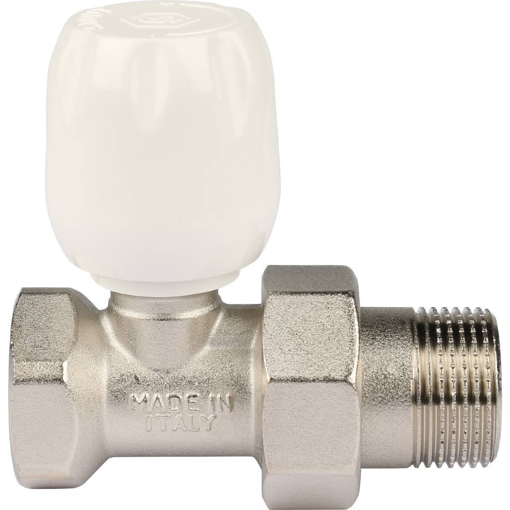 Клапан ручной терморегулирующий STOUT SVRs с неподъемным шпинделем, прямой 3/4, SVRs-1172-000020