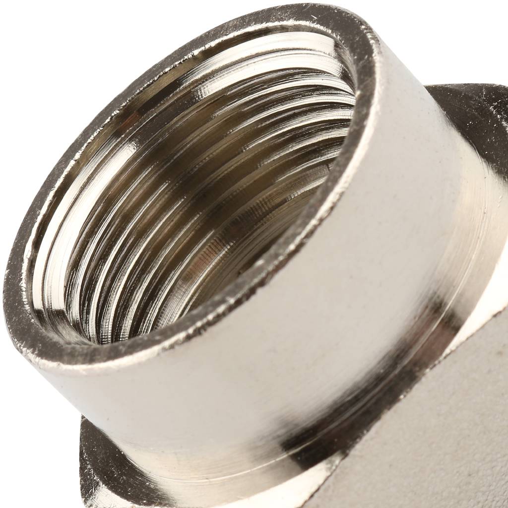 Муфта TIEMME ВВ никелированная 1 1/4х1 для стальных труб резьбовой, 1500376