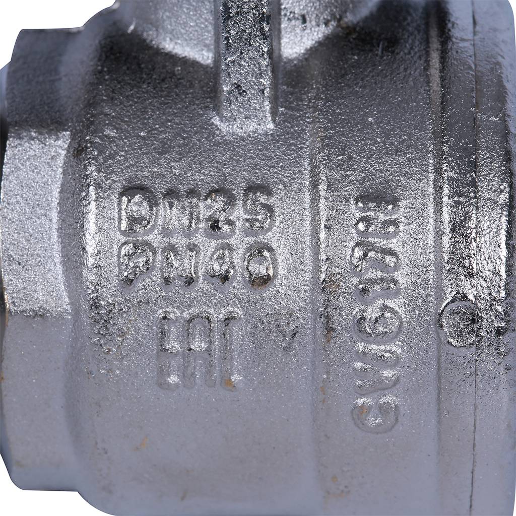 Кран шаровой BUGATTI Oregon (ручка-рычаг алюминий) нар-нар резьба 1, 03250028