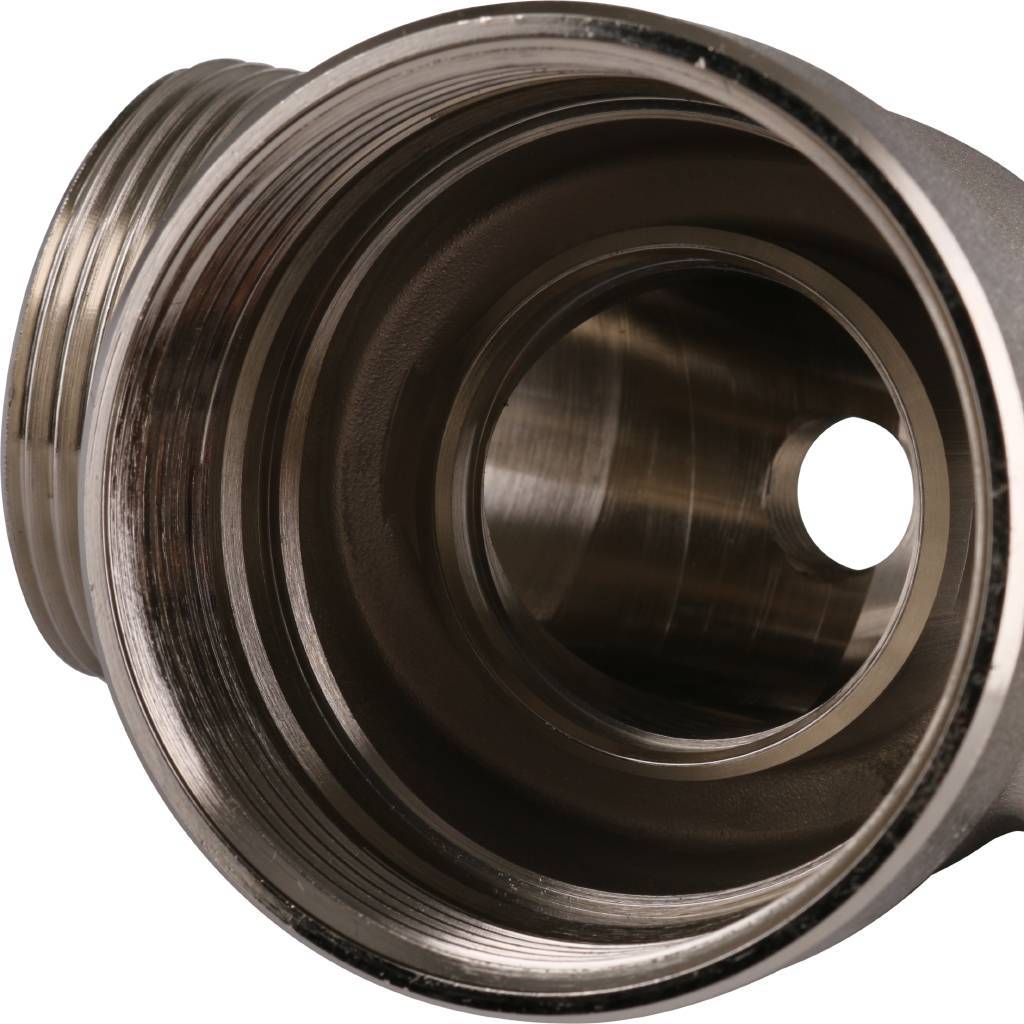 Фильтр с манометром TIEMME 3/4 со сгонами, с латунной колбой, промывной, 3130003