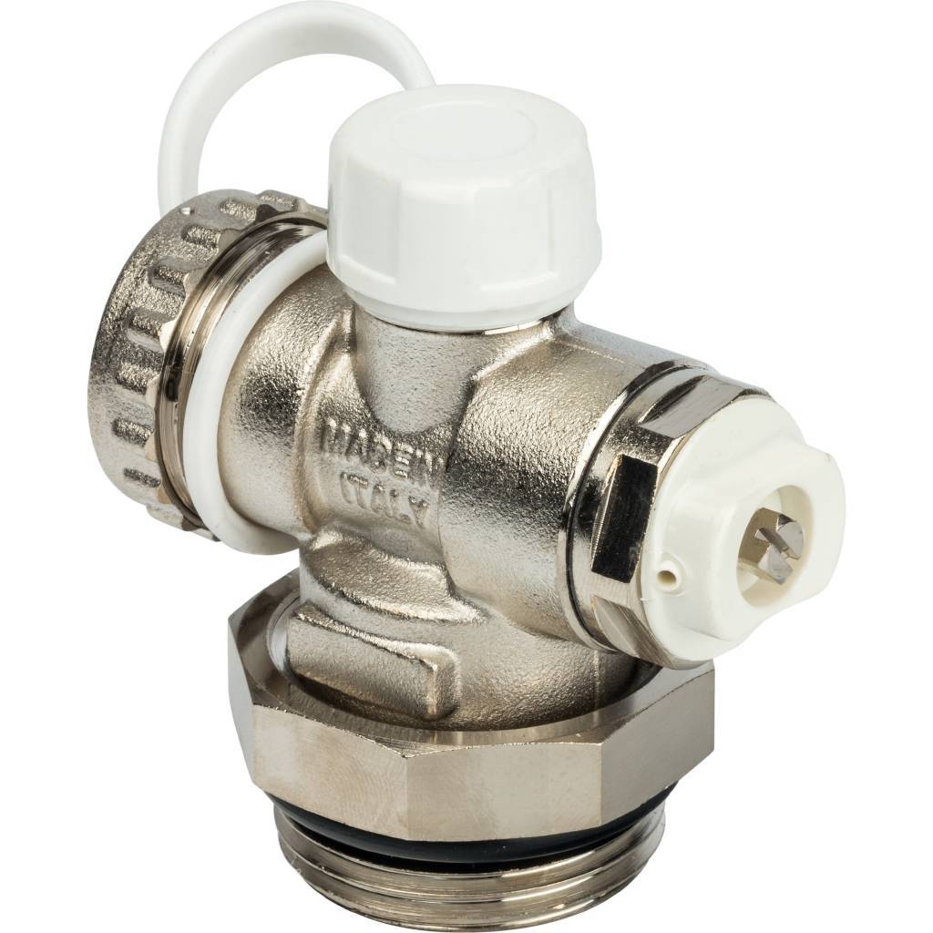 Регулируемый концевой фитинг STOUT с дренажным вентилем, ручной воздухоотводчик 1