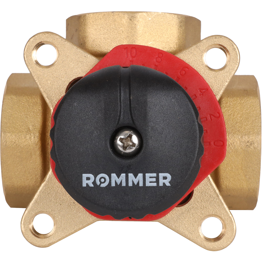 3-х ходовой смесительный клапан ROMMER 1  KVs 10, RVM-0003-010025