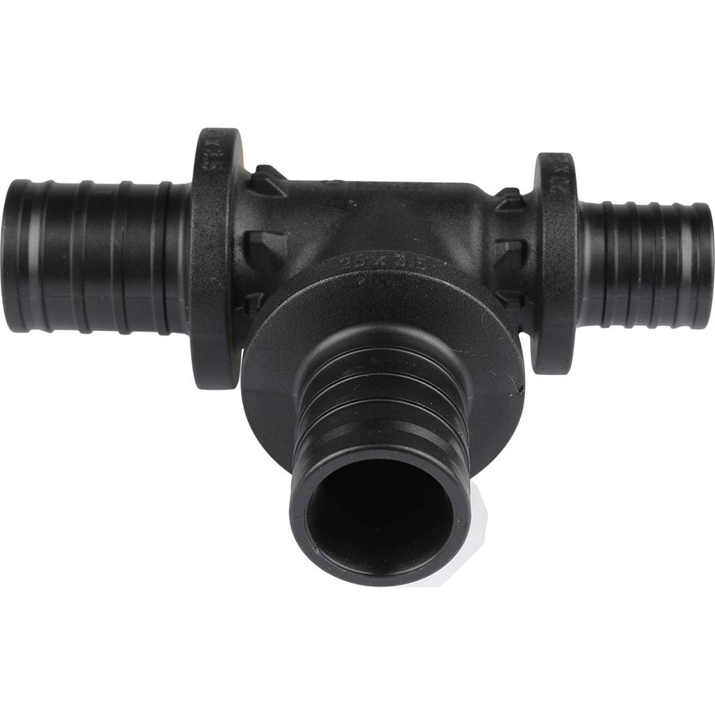 Тройник РЕХАУ RAUTITAN с уменьшенным торцевым проходом 25-25-20 PX, 11600731001