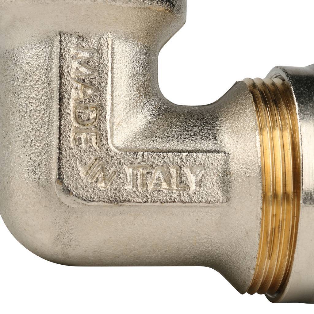 Угольник-переходник STOUT с внутренней резьбой 3/4 х26 для металлопластиковых труб винтовой, SFS-0007-003426