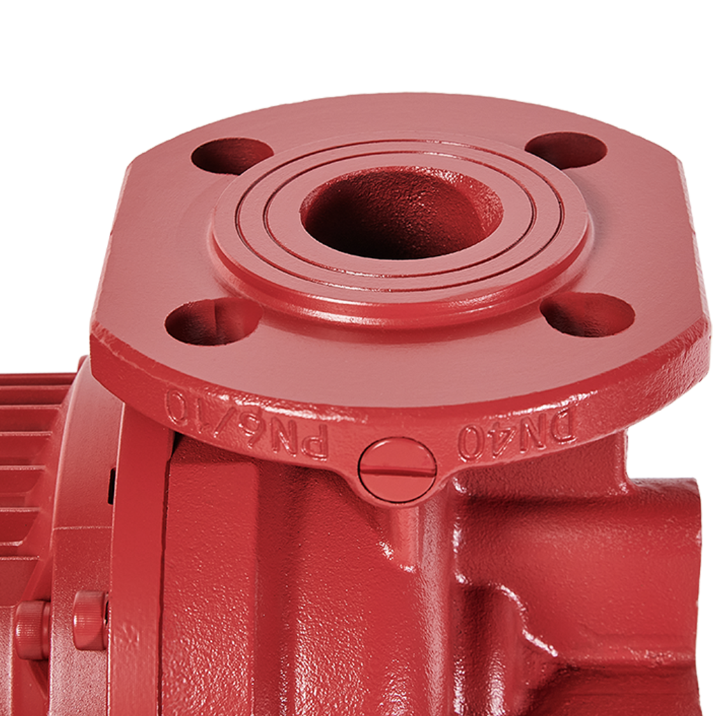 Насос циркуляционный фланцевый трехскоростной ROMMER RPF 40-180F 380V