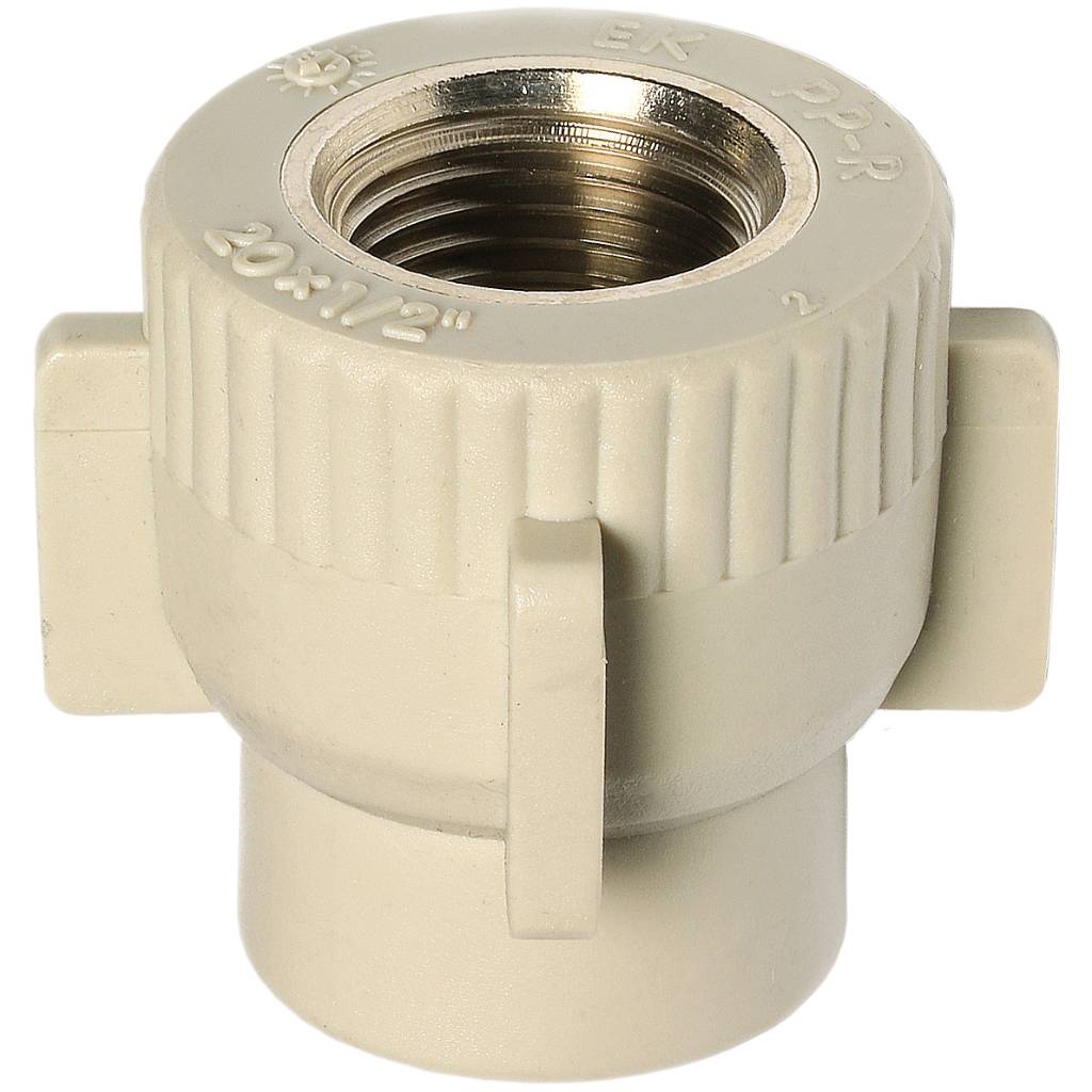 Крестовидная муфта Ekoplastik ППР с внутр. металл. Резьбой 20х1/2, SZI02020KX