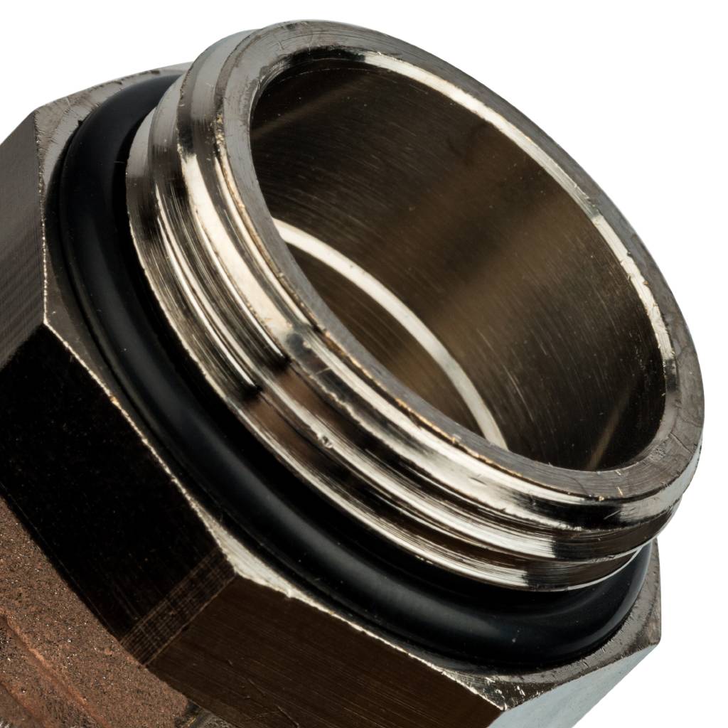 Регулируемый концевой фитинг STOUT с дренажным вентилем, ручной воздухоотводчик 1