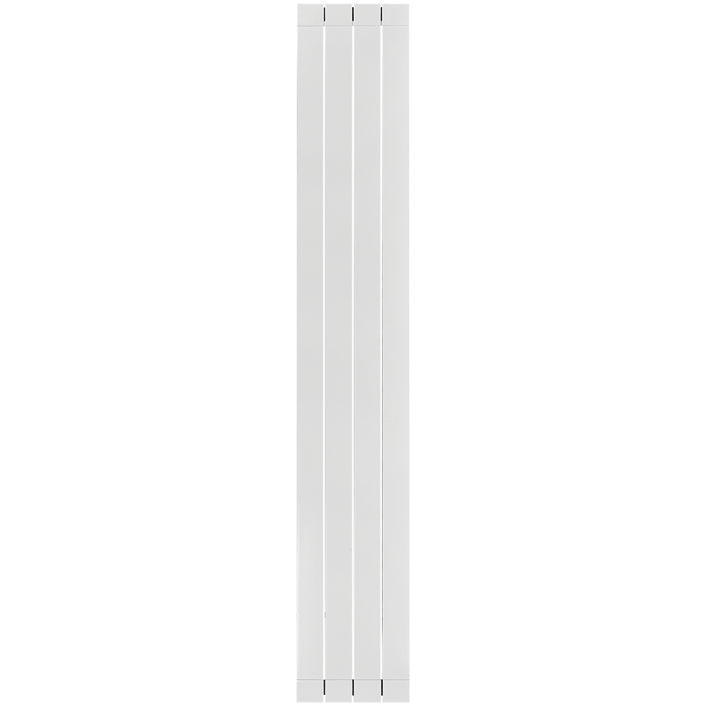 Радиатор алюминиевый STOUT Oscar 2000 4 секции боковое подключение (белый ), SRA-0110-200004