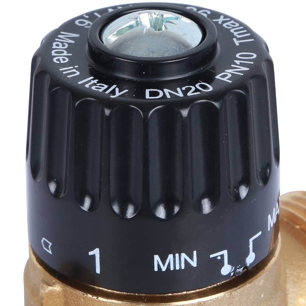 Термостатический смесительный клапан для систем отопления и ГВС STOUT 1  резьба