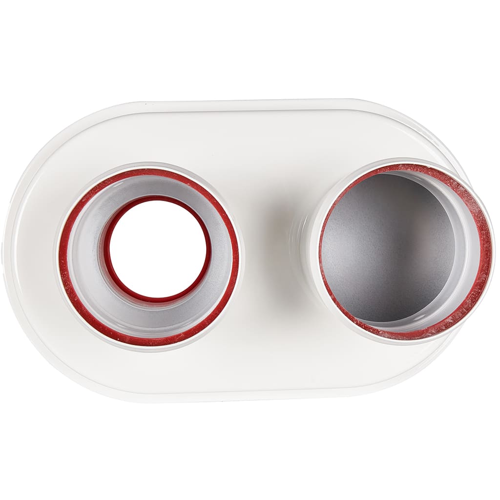 Адаптер традиционный ROMMER переход на двухтрубную систему D80/80 (Baxi(кроме ECONova/Classic),Mizudo,Haier,Arderia и др.) хомут в компл., RCA-8080-210002