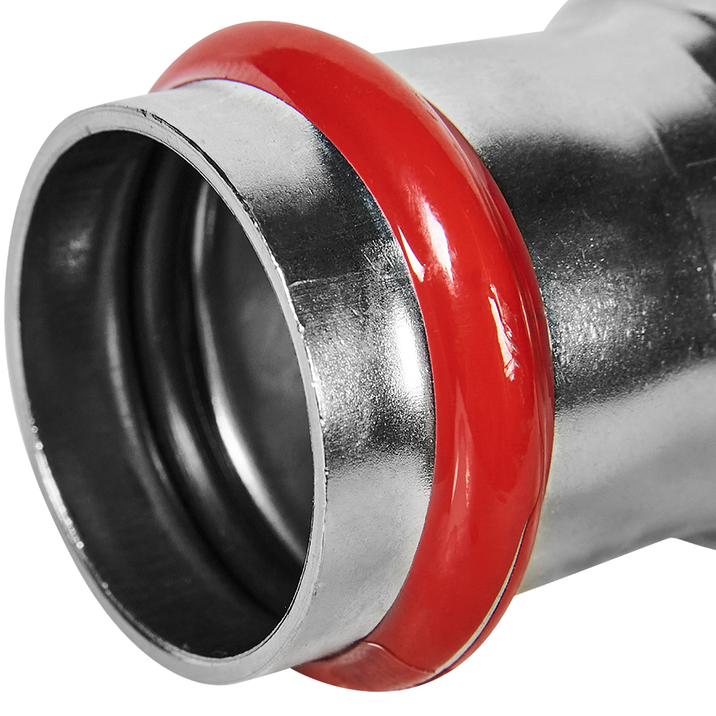 Муфта ROMMER переходная, 35х28, из нержавеющей стали прессовой