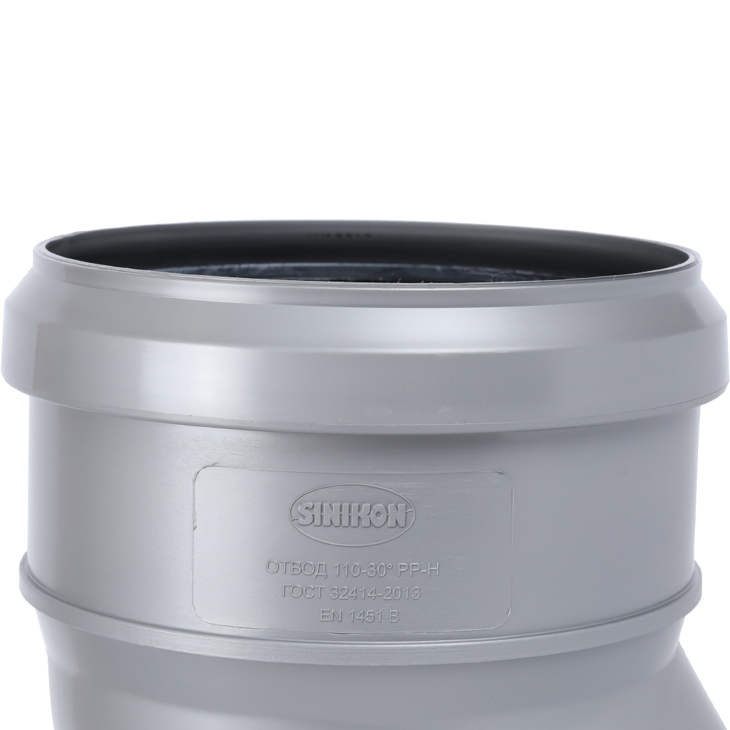Отвод Sinikon D110x30гр., 504051.R