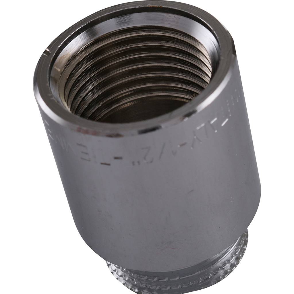Удлинитель TIEMME НВ 25мм-1/2 хром для стальных труб резьбовой, 1500170