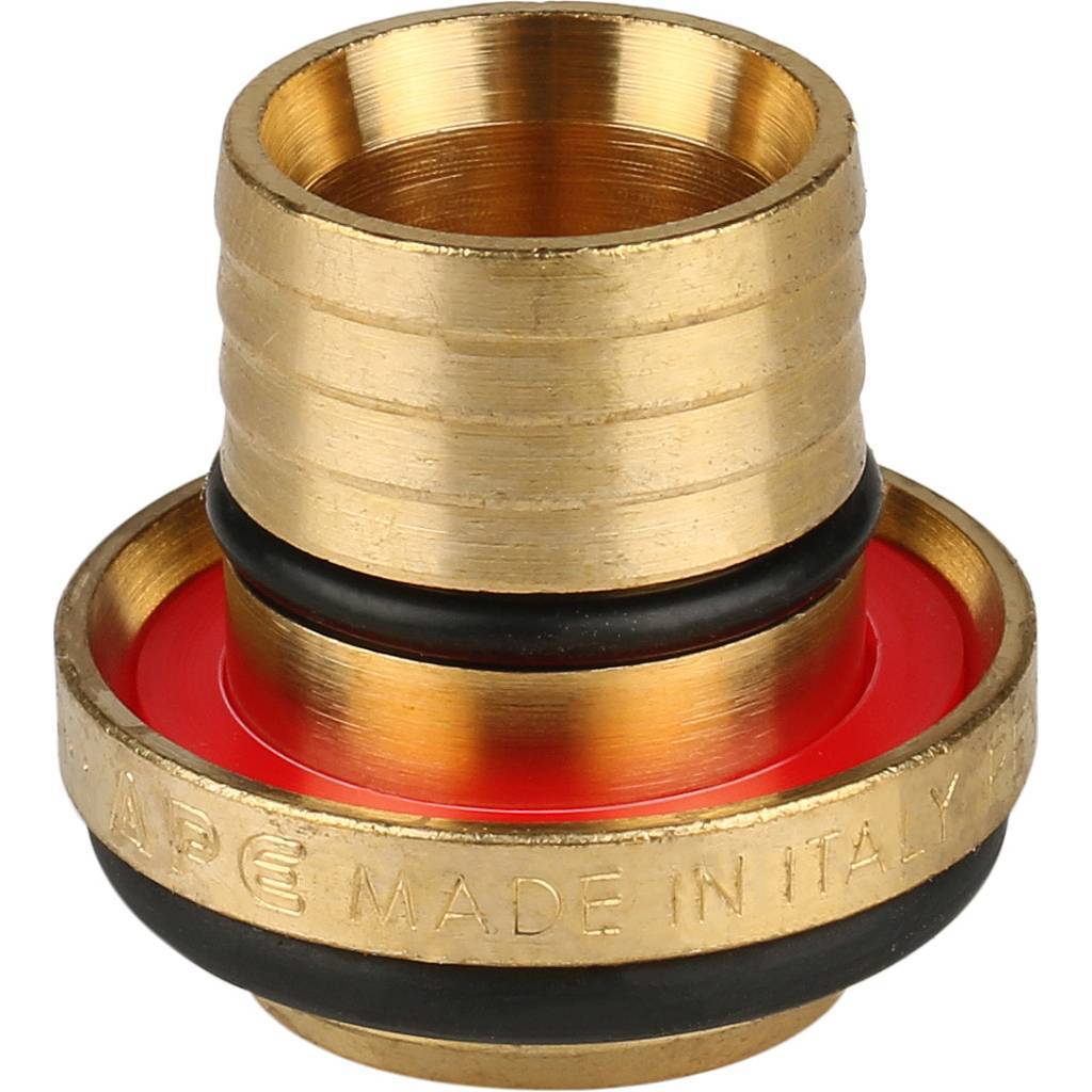 *SFS-0011-003426 STOUT Тройник-переходник с наружной резьбой 3/4 х26 для металлопластиковых труб винтовой, SFS-0011-003426