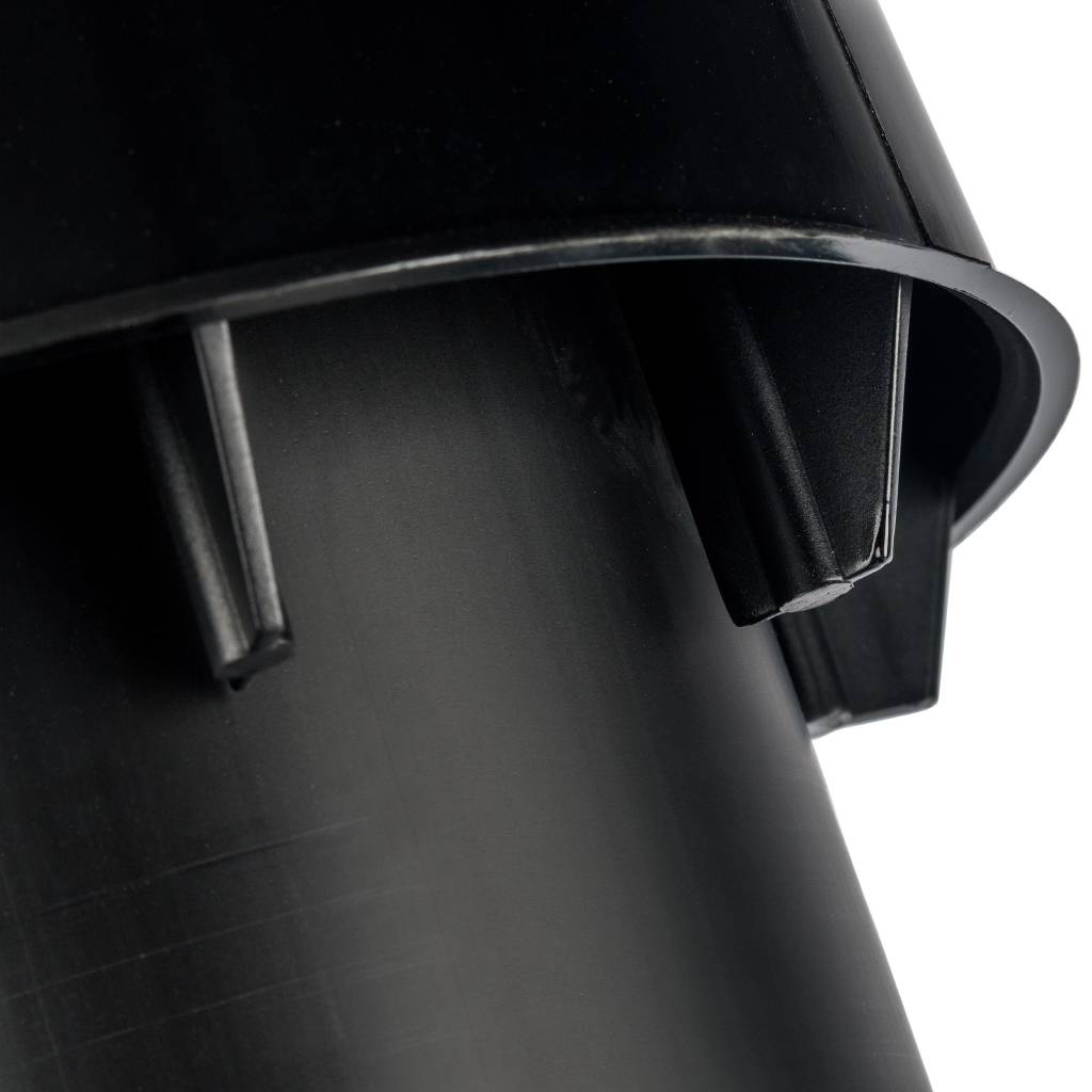 Элемент дымохода STOUT DN60/100 комплект адаптер вертикальный утепленный, 1000 мм, фин.уч-ок. адаптер в комплекте, SCA-6010-800001