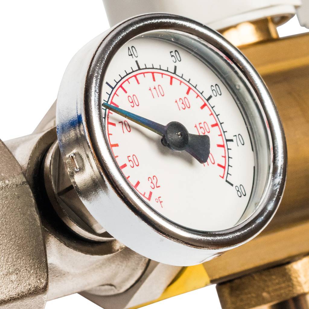 Распределительный коллектор из латуни без расходомеров STOUT 11 выходов, SMB 0468 000011