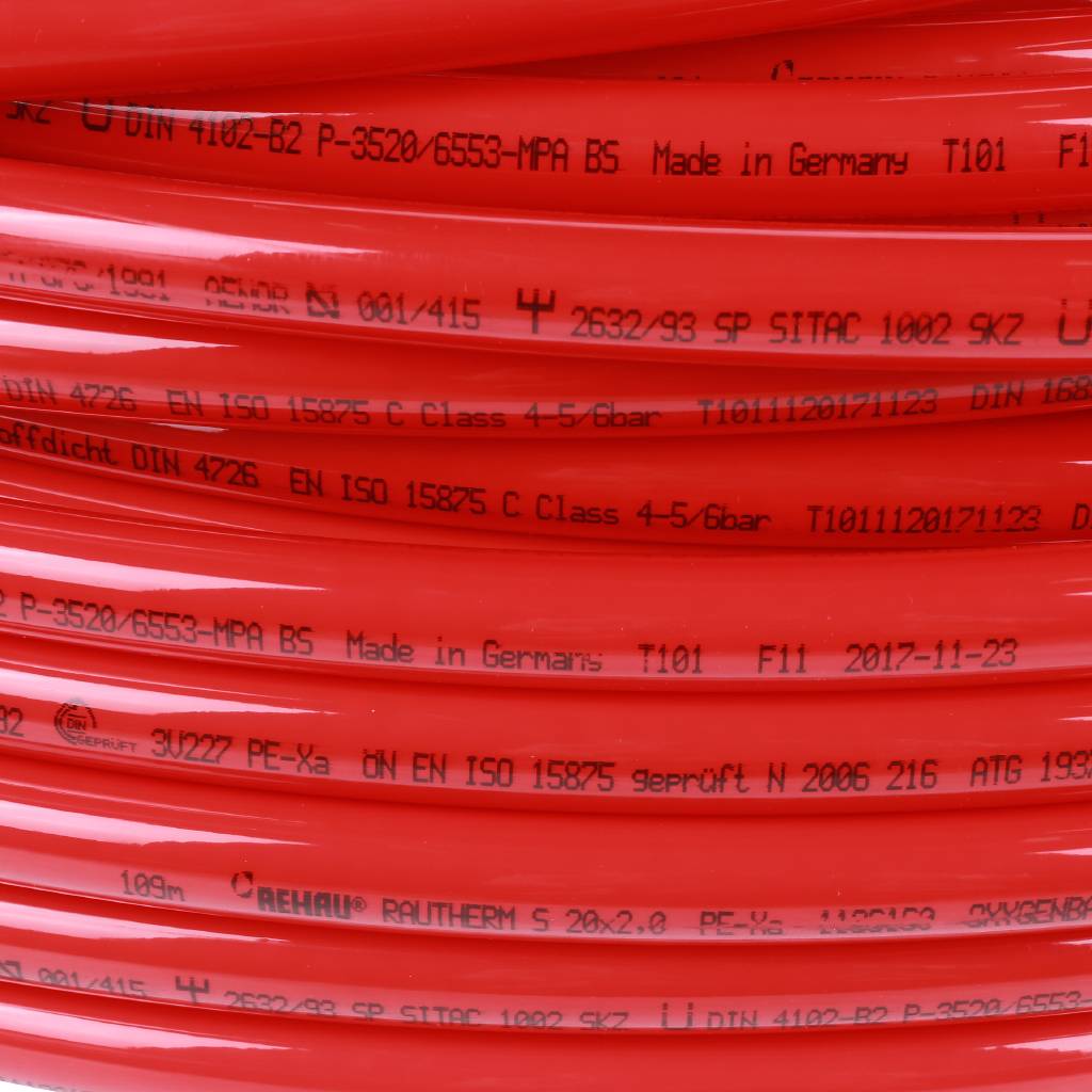 Отопительная труба РЕХАУ RAUTHERM S 20х2,0 мм, бухта 120 м, 11361601120