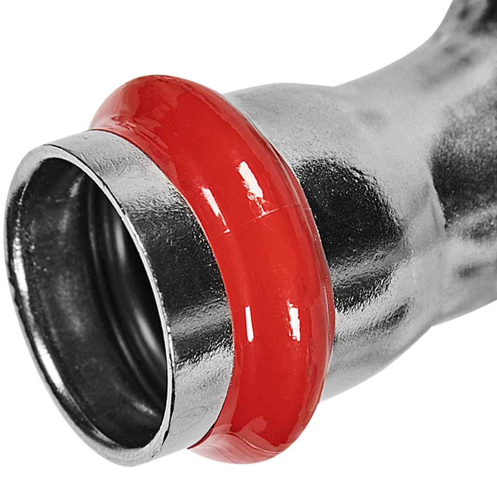 Обвод однораструбный ВПр-НПр ROMMER 22 из нержавеющей стали прессовой