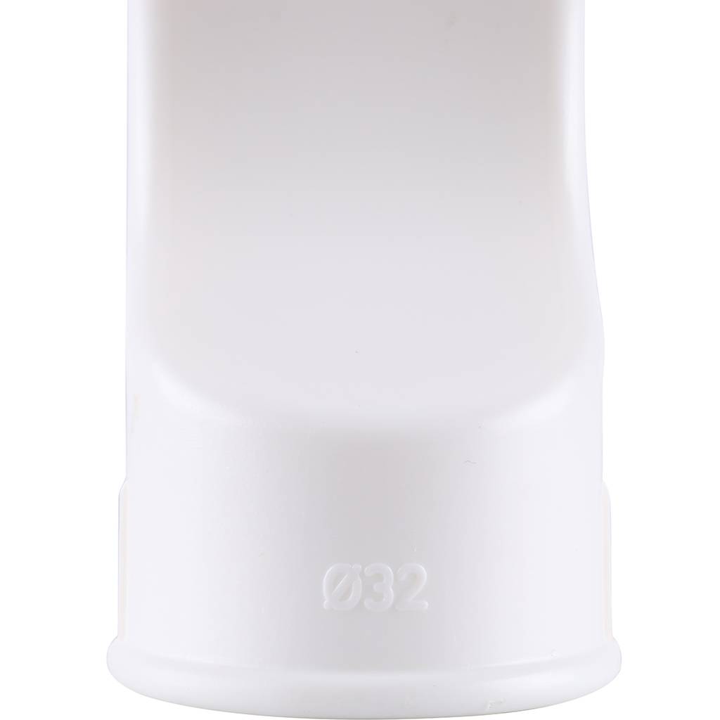 Обводное колено Kalde d=32 для полипропиленовых труб под сварку (цвет белый), 3202-twc-320001