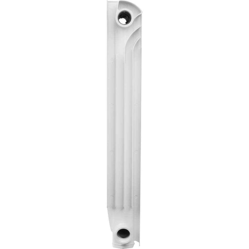 Радиатор алюминиевый Global ISEO 500 8 секций боковое подключение (белый RAL 9010), IS05001008