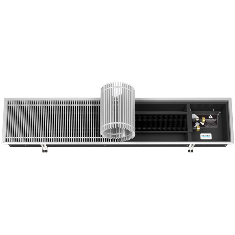 Внутрипольный конвектор VARMANN Ntherm N 230.150.650 RR U FA05 (решетка с фактурой дуба FA05)