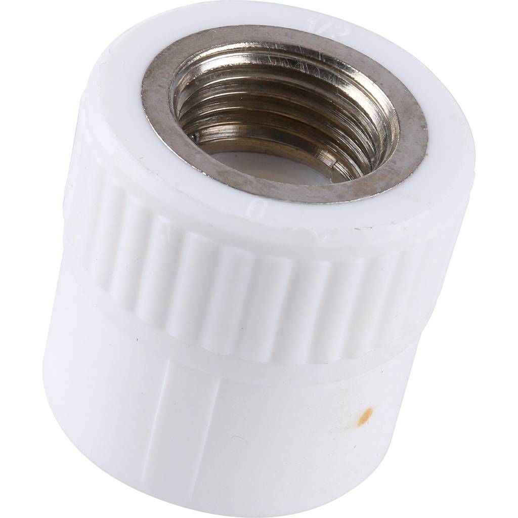 Муфта комбинированная Kalde внутренняя резьба 25x1/2 для полипропиленовых труб под сварку, 3222-nfo-250b00