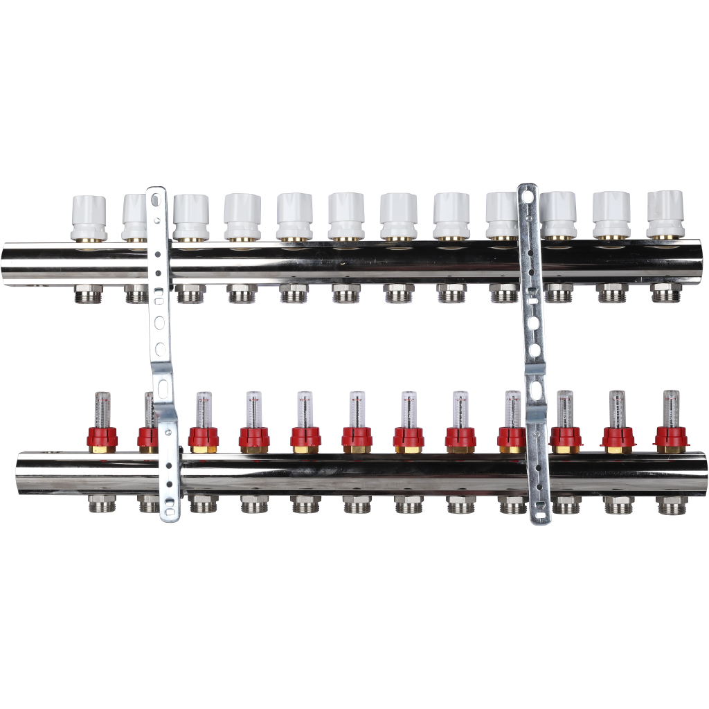 Коллектор в сборе с расходомерами LUXOR CD 477/12, 15662712N