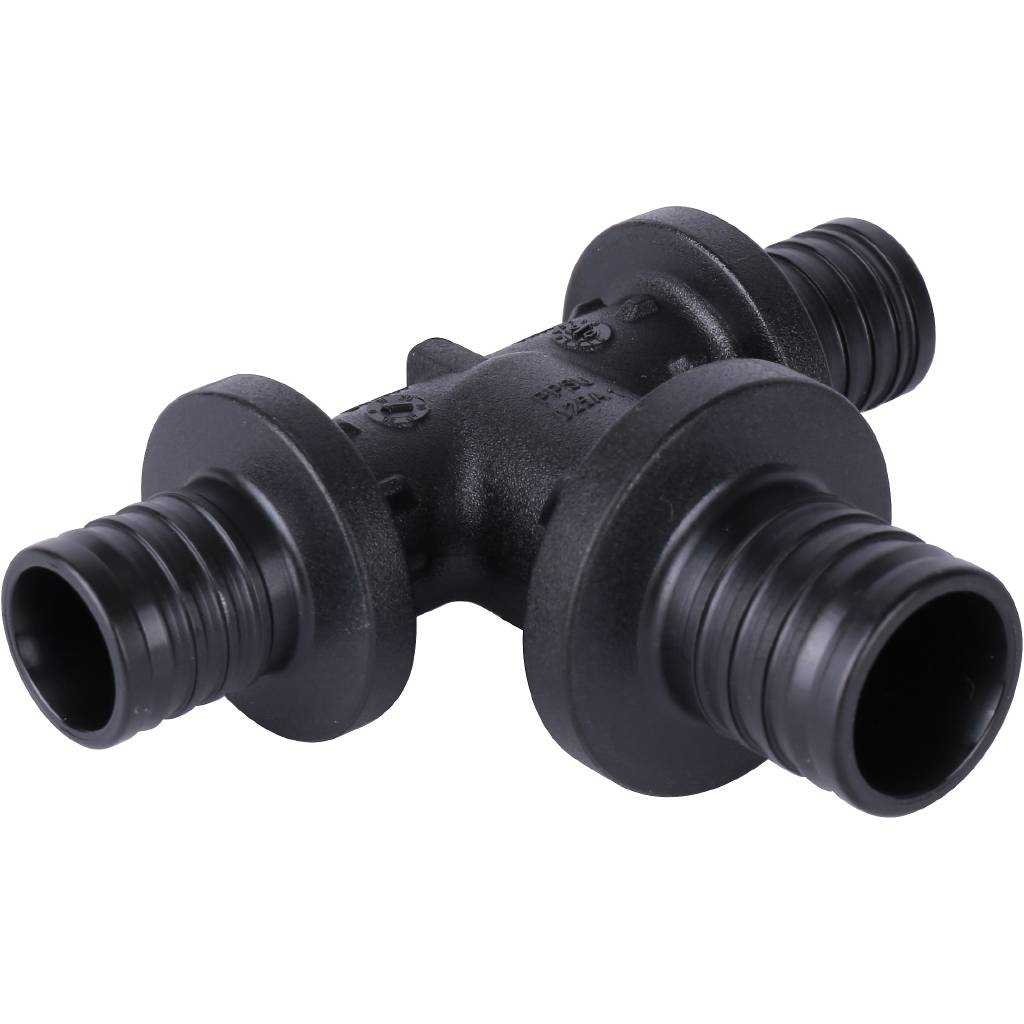 Тройник РЕХАУ RAUTITAN с увеличенным боковым проходом 16-20-16 PX, 11601011001