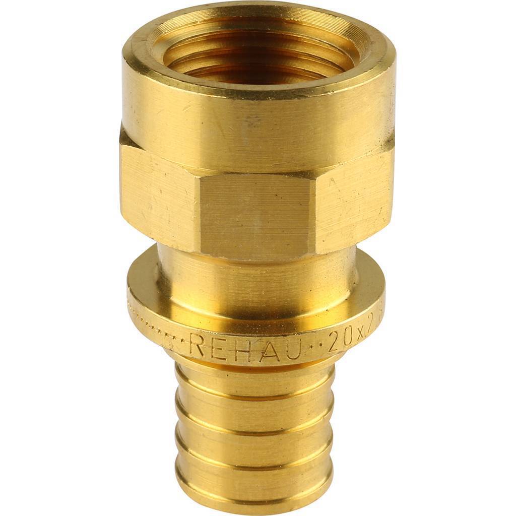 Переходник РЕХАУ RAUTITAN с внутренней резьбой 20-Rp 1/2 RX+ для труб из сшитого полиэтилена 14563281001
