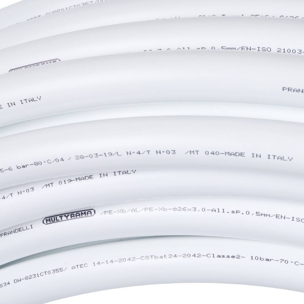 Труба металлопластиковая Prandelli Multyrama 26х3,0, 106.31.02.6