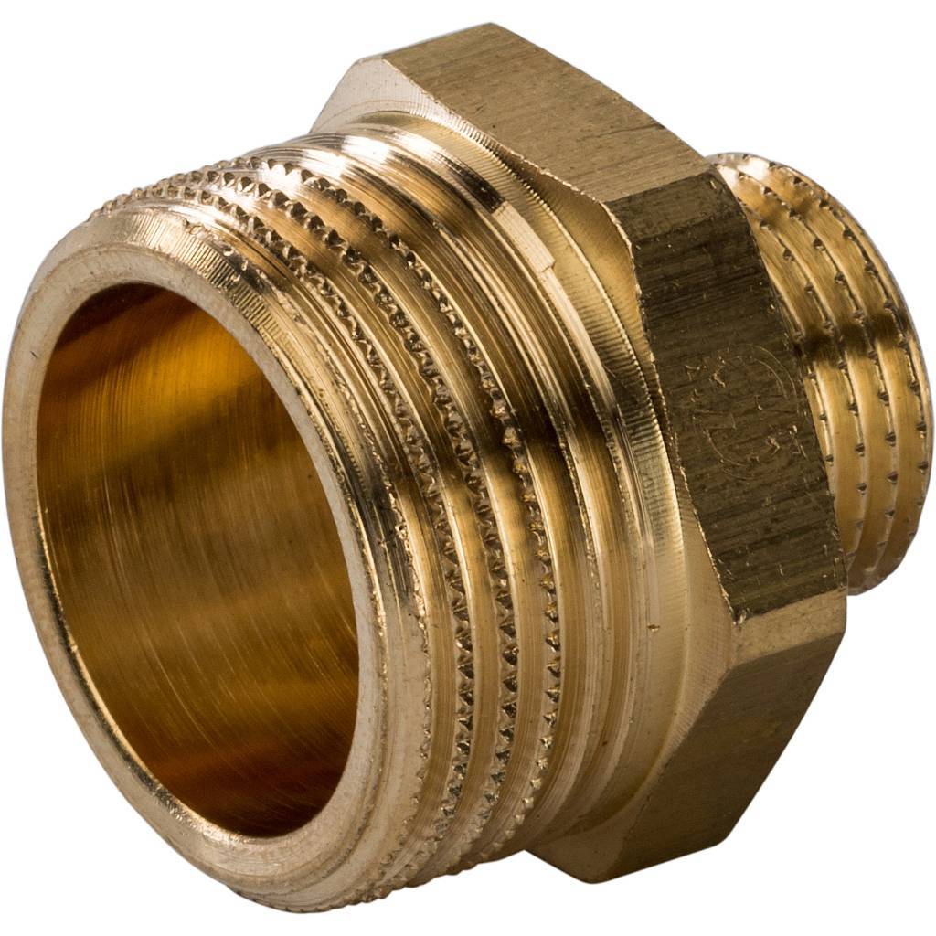 Ниппель НН STOUT переходной 3/4X3/8, SFT-0003-003438