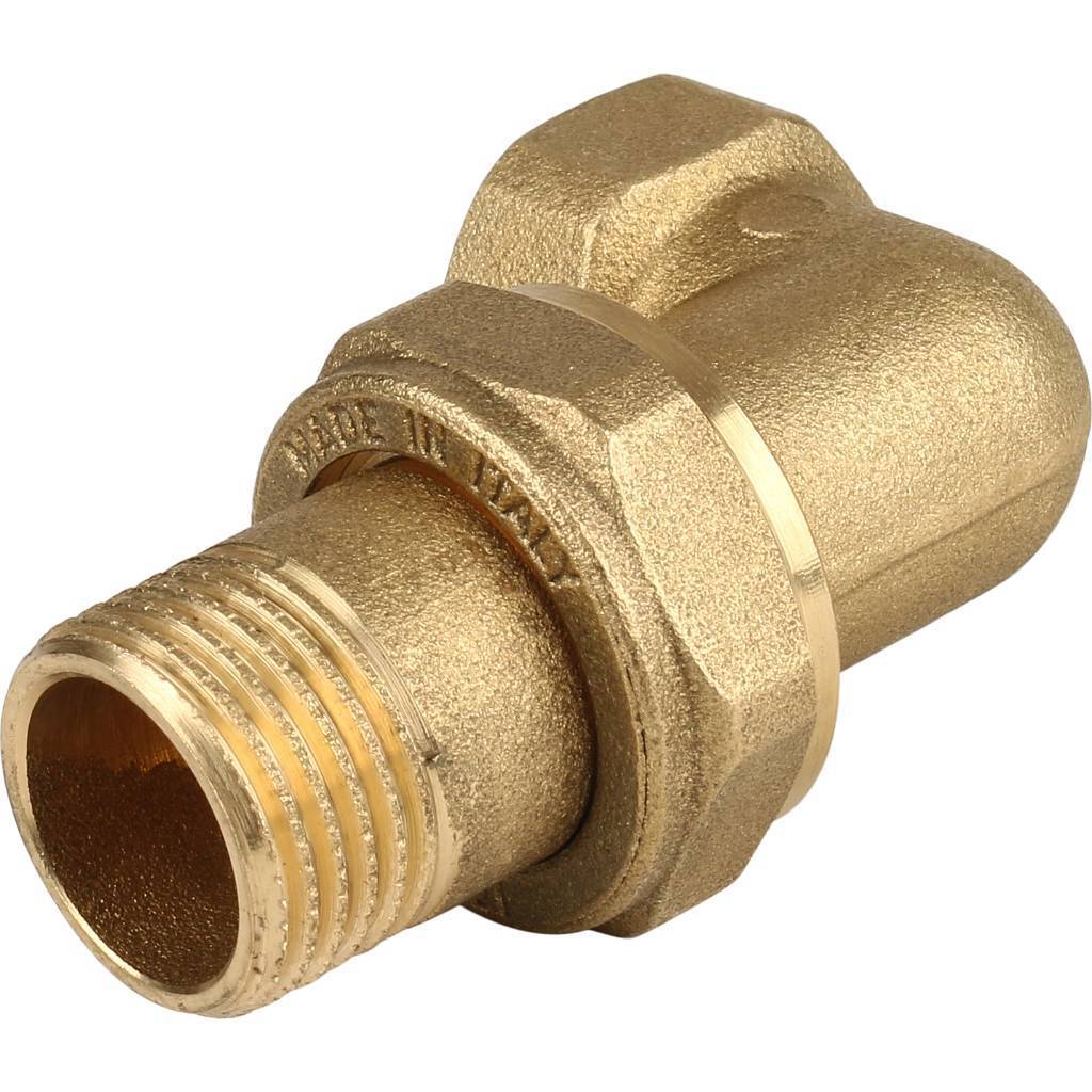 Соединитель угловой латунный Itap 152 1/2 «американка», 26112